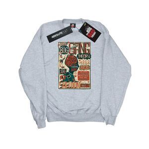 Big Bang Theory Mens Infographic Poster Sweatshirt / Sports Grey